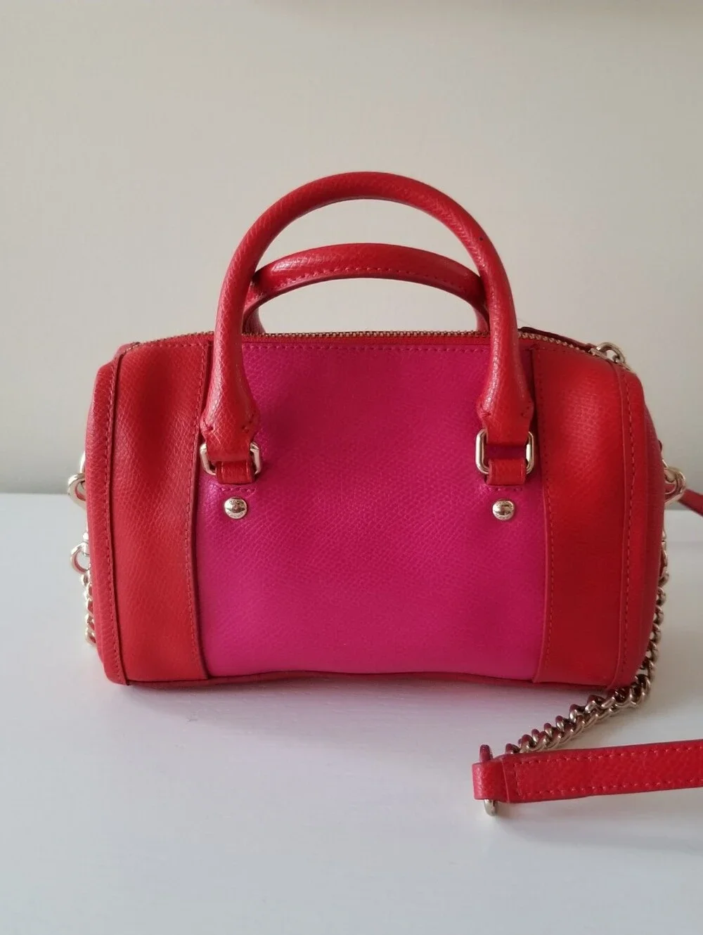 Coach Baby Bi-color Baby Bennett Satchel Crossbody Bag